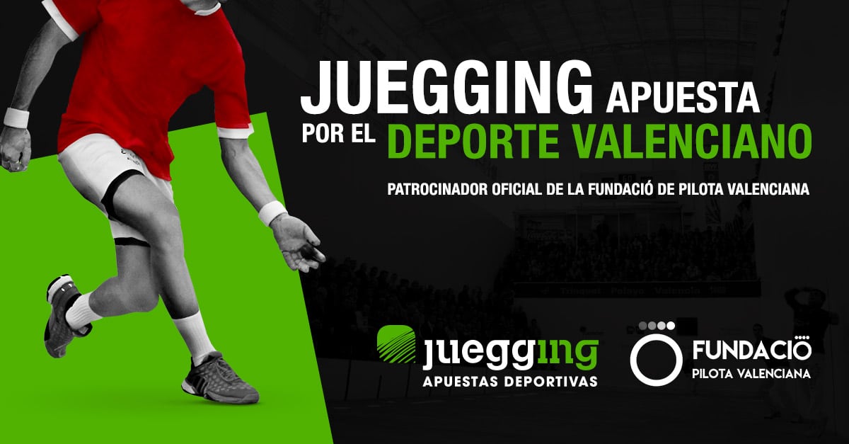 Juegging nuevo patrocinador de la Fundació de Pilota Valenciana